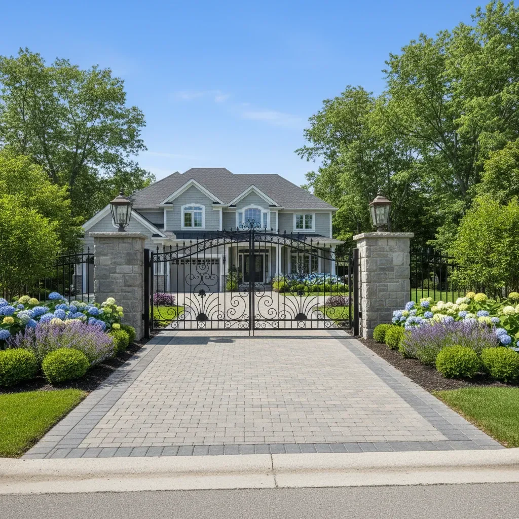 Ornamental Gate Installation